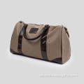 Khaki große Kapazitäts -Reise -Fitnessstudio -Tasche